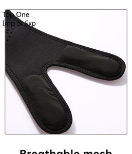 Top One de alta calidad, abierto, ajustable, Flexible, banda de rótula, cinturón de soporte de rodilla, correa de rodilla de rótula para protección - Product Image 5