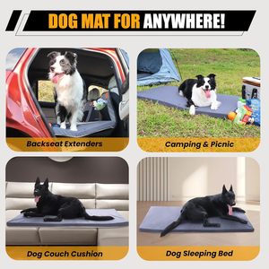 Custom Fit Hunde bett für Limousine SUV <span class=keywords><strong>Truck</strong></span> Rutsch feste Auto Rücksitz bezug Komfort Stütz schaum Easy Clean Pet Mat Kissen - Product Image 6