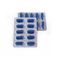 Produit de santé pour hommes en capsules bleues à base de plantes naturelles personnalisées OEM pour la fatigue et le maintien de la vitalité