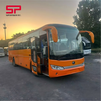 Autocar de tourisme urbain de luxe d'occasion Yu Tong 6115, moteur Yuchai, 47 sièges, configuration business, 90% neuf, à vendre à prix réduit