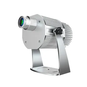50W plata 4 imágenes múltiples interruptores de imagen proyector al aire libre para publicidad Gobo proyector LED logo proyector Luz