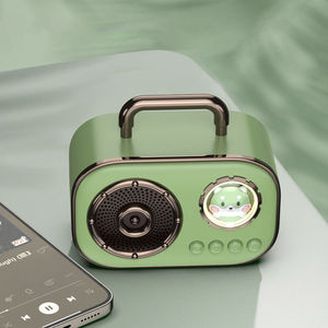 Chất lượng cao nhà máy giá không dây loại C sạc không gian dễ thương Dog fm loa không dây với FM Radio AUX TF thẻ - Product Image 2