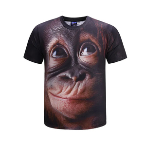 Gahumi Chemise imprimée en 3D de haute qualité T-Shirt imprimé personnalisé Impression numérique par sublimation T-shirt à manches courtes grande taille - Product Image 6