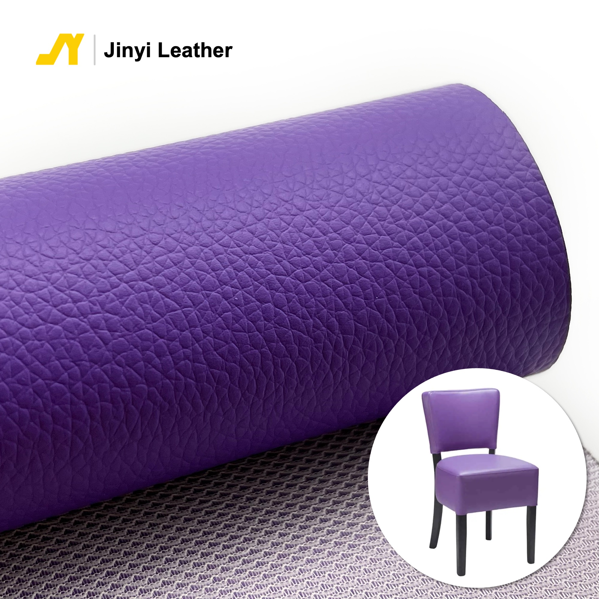 Top Rated Embossed Elastic Waterproof PVC Synthetic Leather Fabric Knitted Backing for Sofas Car Seats Bags Chairs Home Decor