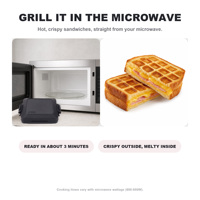 Ensemble de plats de cuisson en silicone réutilisables pour micro-ondes, antiadhésifs, gain de place, accessoires de cuisine