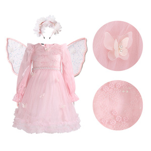 Disfraz de Hada Mariposa Juvenil al por Mayor, con Detalles de Volantes, Apto para los Mercados de la UE y EE. UU., Entrega Rápida - Product Image 3