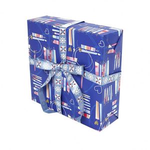 Papel de Regalo de Cumpleaños con Recubrimiento de Silicona Virgen de 80g, Impresión Personalizada, Papel de Envolver para Embalaje, Venta al por Mayor - Product Image 1