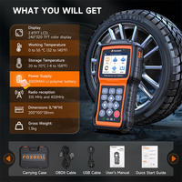 Foxwell T2000 Pro Tire Pressure Monitor Tool Via Usb Interface Windows Software Sensor Programming for Auto Repair
