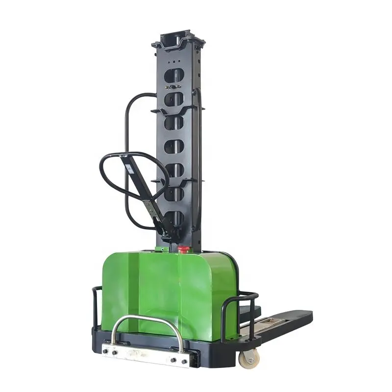 electric self loading pallet stacker lift machine 1.5 ton price