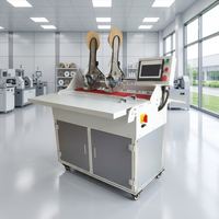 Machine d'application de ruban adhésif semi-automatique de bureau contrôlée par PLC pour cartons ondulés et emballages pliables