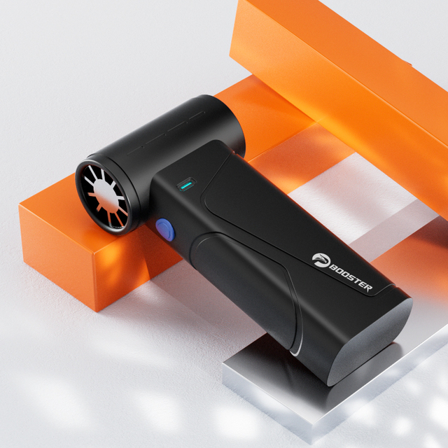 Handheld Mini Violent Turbo Blower Fan: 130,000 RPM Blower Boasting Industrial-Grade Power Configuration