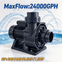 Sistem Pompa Kolam Renang Pompa Self Priming Aliran Tinggi dengan Outlet 4'' Pompa Air Sirkulasi Kolam Renang Komersial
