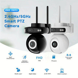 Cámara de Seguridad Inalámbrica PTZ 4K 5MP con Tarjeta SIM 2.4G/5G LTE, Sensor CMOS, Visión Nocturna, Impermeable, Alarma de Movimiento para Seguridad del Hogar - Product Image 2