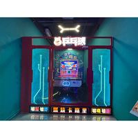 Machine de tennis de table autonome sans personnel pour la pratique et le jeu en arcade, à monnayeur, pour les combats homme-machine