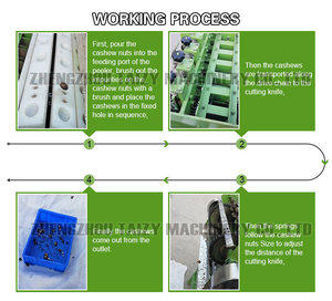 Kaju Soyma Makinesi Yüksek Verimli Dayanıklı Çiftlik Fabrikası İçin Uygun - Product Image 3
