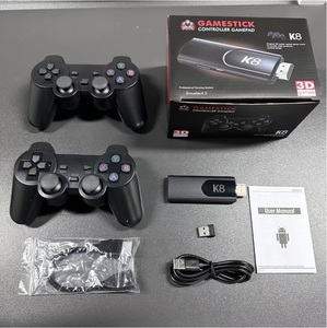 Consolas portátiles K8 Video Game 64G Incorporado 40000 + Juegos retro 2,4G <span class=keywords><strong>Gamepad</strong></span> inalámbrico 4K HD <span class=keywords><strong>TV</strong></span> Box para PS1/GBA - Product Image 2