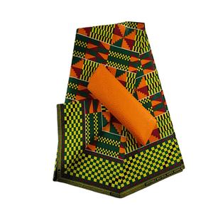 Yüksek kaliteli renkli balmumu afrika gerçek balmumu kumaş pamuk özel yumuşak balmumu kumaş - Product Image 5