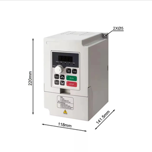 Variateur de fréquence Zhong Hua Jiang VFD 380V 0.75KW pour moteur CNC, convertisseur d'entraînement pour moteur de broche CNC - Product Image 2