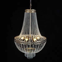 Lustre en cristal de panier antique d'empire de vente en gros bon marché fabriqué en Chine