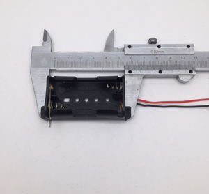 Fabrieksdirecte levering kleine oplage DIY elektronische componenten 2*AA mes-schakelaar batterijhouder voor elektronische apparaten - Product Image 5