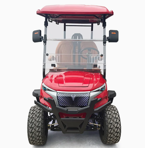 Carritos de Golf Eléctricos de Alto Rendimiento para 4 Personas, Batería de Litio, Opción de Combustible, Vehículo Utilitario Resistente para Resorts y Campus, 24 km/h, 300 kg - Product Image 5