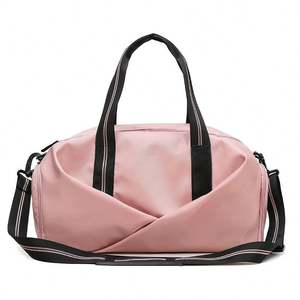 Women's Large-Capacity Sports Gym Training <b>Yoga</b> Bag Dry Wet Separation <b>Shoes</b> Short Distance Travel Hand Luggage Made Polyester - Product Image 2