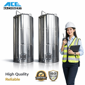 Factory Direct Stainless Steel Vacuum Emulsification Tank 304/316 Material Stainless Steel <b>Storage</b> Tank Hygienic <b>Storage</b> Tank - Product Image 2