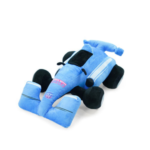 F1 Racing Dễ Thương Xe Búp Bê Mới Màu Đỏ Và Màu Xanh Đồ Chơi Sang Trọng Cho Trẻ Em Mềm Cotton Gối Căng Thẳng Cứu Trợ Rửa Sạch Kỹ Thuật - Product Image 1