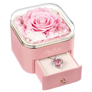 Everlasting Enchanted <span class=keywords><strong>eternity</strong></span> Infinity Forever preserved Rose Flower Joyero <span class=keywords><strong>precio</strong></span> solo Rosa preservada en caja de acrílico - Product Image 2
