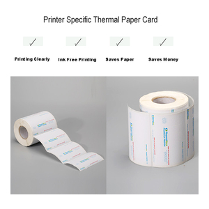 Proveedor de pegatinas, impresión directa en papel térmico personalizado, tarjeta de embarque, billetes de avión, tarjeta de visita - Product Image 4