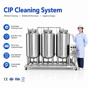 Système de nettoyage CIP mobile et fixe Ace, équipement de lavage sanitaire en ligne pour brasserie - Product Image 2