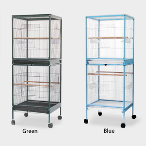 Fabrika yüksek kaliteli kuş aviary kuş kafesi çift kuş üreme kafesi papağan kafesi satılık - Product Image 3