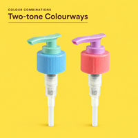 Pompe à lotion en plastique 24/410 28/410 33/410 avec col nervuré pour flacons de savon liquide, shampoing et gel douche