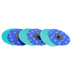 <span class=keywords><strong>Disque</strong></span> abrasif en tissu céramique haute efficacité, 2-3 pouces, grain 80, dureté moyenne, épaisseur 2 mm, à changement rapide, laminé, pour le meulage - Product Image 1