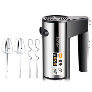Batidora Eléctrica de Mano de Alta Potencia 1000W con 5 Velocidades, Gancho Amasador y Expulsor de Batidoras, Clase de Eficiencia Energética para Repostería y Huevos - Product Image 1