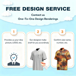 Custom Casual Hawaiian <strong>Shirt</strong> with Floral <strong>Pattern</strong> Poplin Fabric &amp; Breathable <strong>Design</strong>-Supplier Accepting Custom Artwork - Product Image 3