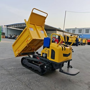 Mini-dumper sur chenilles CE EPA Euro 5, 0,8 tonne/1 tonne, camion à benne sur chenilles pour la construction et le jardinage - Product Image 1