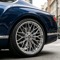Jantes Bku Forgées 5x112 5x120 5x130 pour Bentley Continental GT Mercedes Classe S Rolls Royce Range Rover 20 21 22 Pouces Jantes en Alliage