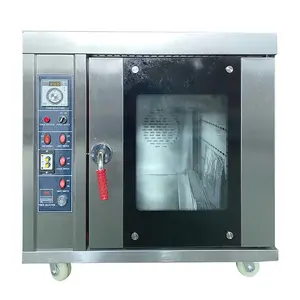 OEM-horno eléctrico de convección de aire caliente para panadería, 5 bandejas, personalizado de fábrica, novedad