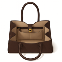 Grands sacs à bandoulière en cuir à fermeture à boucle de meilleure qualité personnalisés pour femmes shopping