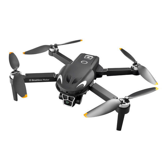 V166 HD Four-Axis Brushless RC Drone Two-Axis Gimbal Optical Flow Follow Me Aerial Photography Remote Control Plastic Foldable
