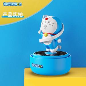 Désodorisant <span class=keywords><strong>solaire</strong></span> rotatif Doraemon <span class=keywords><strong>Figurine</strong></span> en métal décorative d'intérieur moderne Parfum de <span class=keywords><strong>voiture</strong></span> désodorisant - Product Image 5