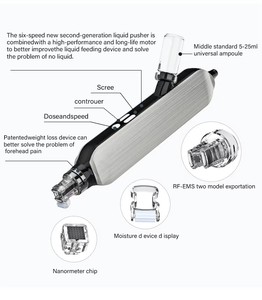 AU-W09 Aqua 9 in 1 Star Multifunction Dermabrasion Super Bubble Hydra Cleaner Facial Microdermabrasion Machine - Product Image 6