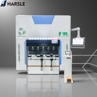 Presse plieuse hydraulique CNC HARSLE 4+1 6+1 8+1 Servo CNC pour tôles, commande électrique Delem