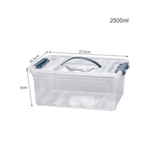 <span class=keywords><strong>S</strong></span>ıcak Yüksek Kaliteli Plastik Şeffaf Taşınabilir Saklama Kutusu Kapaklı <span class=keywords><strong>S</strong></span>ıralama Kutusu Yapı Taşları Oyuncaklar Atık Yiyecek Saklama Kutusu - Product Image 5