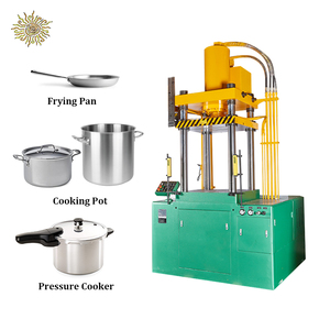 Máquina de fabricación de utensilios de cocina de acero inoxidable, prensa hidráulica para hacer macetas, <span class=keywords><strong>Wok</strong></span>, línea de producción - Product Image 1