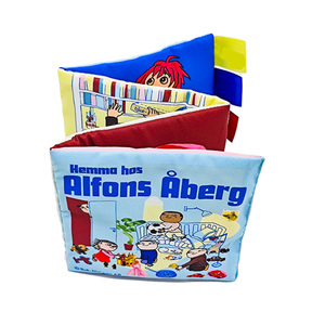 Livre en tissu pliable souple avec <span class=keywords><strong>papier</strong></span> froissé et impression colorée pour l'apprentissage des enfants, livré avec boîte en <span class=keywords><strong>papier</strong></span> et impression personnalisée - Product Image 4