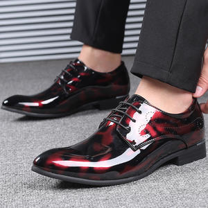 Zapatos Oxford Formales de Negocios para Hombre, de Cuero Genuino, con Cordones, Antideslizantes, con Punta, Suela Gruesa, Aumentan la Altura, Antiolor, Siempre a la Moda - Product Image 4
