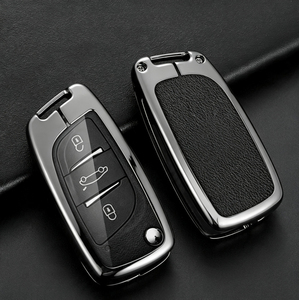 Étui populaire en alliage de zinc pour <span class=keywords><strong>clé</strong></span> de voiture Citroën Triomphe <span class=keywords><strong>Picasso</strong></span> <span class=keywords><strong>Xsara</strong></span> C-Quatre – Accessoires de voiture et décoration intérieure - Product Image 2