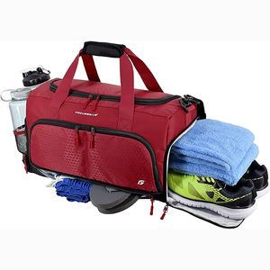 Free sample Custom High Quality Gym <b>Bag</b> for Men Women Duffle <b>Bag</b> <b>Lightweight</b> with Inner Pocket for <b>Travel</b> Sports - Product Image 3